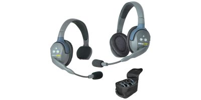 UltraLITE 2 person system w/ 2 Single Headsets, batt., charger