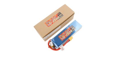 Gens ace Bateria LiPo 4S 14.8V-2500-30C(XT60) 142x42x22mm 270g