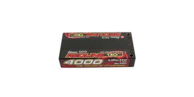 Gens ace Bateria Shorty 2S HV 7.6V-130C-4000 (4mm) 97x48x16mm 125g