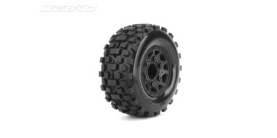Jetko EX Tyre Westland SC Black wheel Hex.12,14,17mm (2)