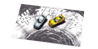 Kyosho 1:64 Initial-D Comic Edition 3 Cars Set + FREE KS07117Y