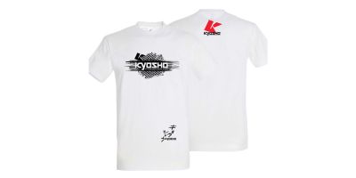 T-Shirt Kyosho K23 Blanco - 12