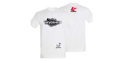 T-Shirt Kyosho K23 Blanco - 3XL