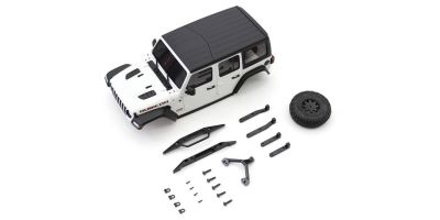 Carroceria Jeep Wrangler Rubicon Mini-Z 4X4 MX01 Blanco