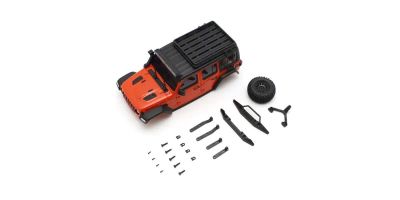 Carroceria Jeep Wrangler Rubicon Mini-Z 4X4 MX01 M.Orange 