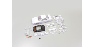 Carroceria Nissan Silvia S13 Mini-Z + 4WD Llantas (Para pintar)