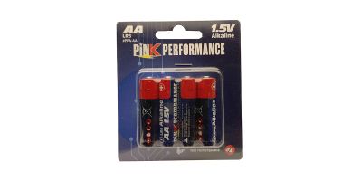 Pink Performance Alcalinas AA 1.5V R6 (4pcs)