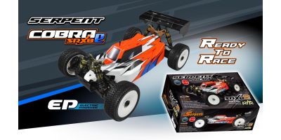 Serpent SRX8-E Buggy RTR 1/8 4wd EP