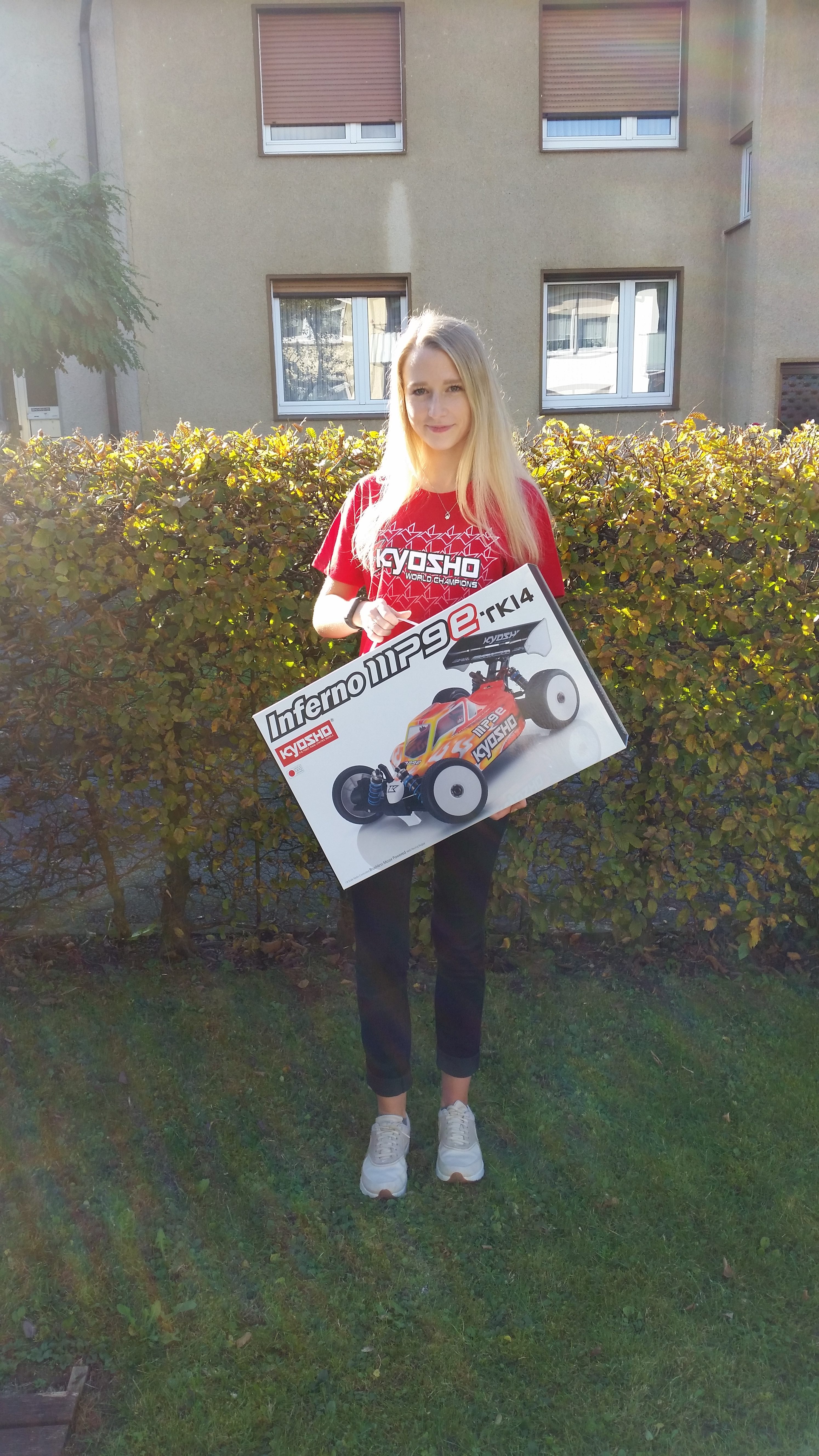 Kyosho Europe is happy to welcome Nadine Langhammer