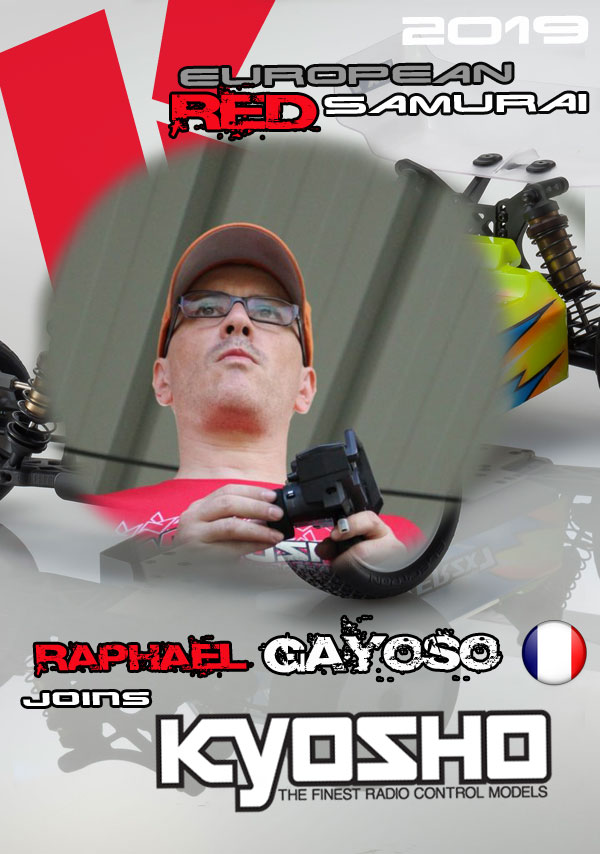 Raphael Gayoso joins Team Kyosho Europe for 2019