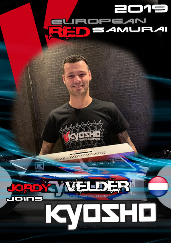 Jordy Velder joins Team Kyosho Europe